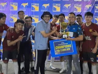 PLN Batam Kampiun Turnamen Futsal BP Batam 2022