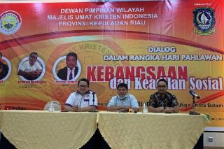 Hari Pahlawan: MUKI Kepri Gelar Dialog Kebangsaan Undang Uba dan Yudi Latief