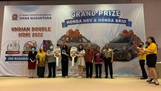 BPR Dana Nusantara Gelar Undian Hadiah ke Nasabah, Grandprize Dua Unit MobilÂ 