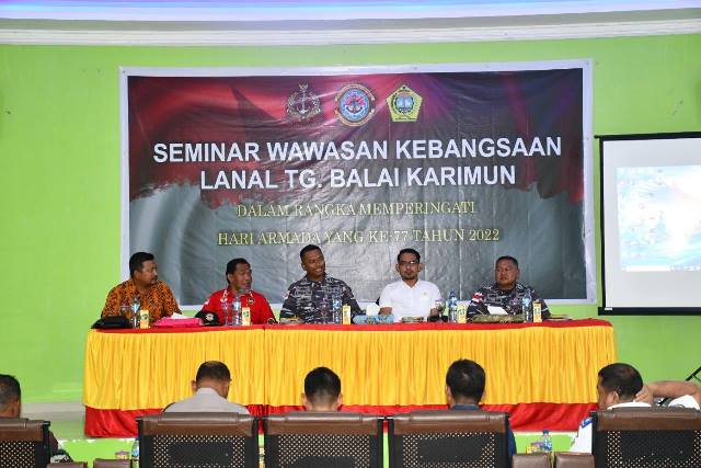 Lanal Karimun Bekali Wawasan Kebangsaan untuk Warga Pesisir