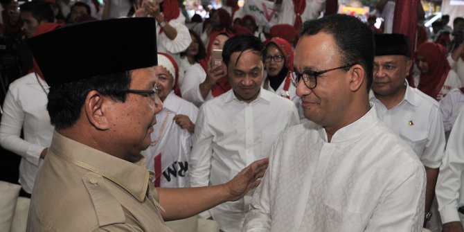 Wow, Anies Kalahkan Prabowo di Survei Capres