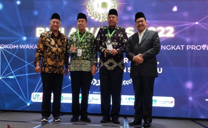 BRK Syariah Apresiasi Gubernur Riau dan Bupati Siak sebagai Tokoh Wakaf Nasional