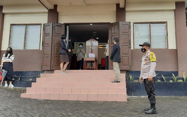 Polresta Tanjungpinang Perketat Pengamanan Gereja Jelang Perayaan Natal