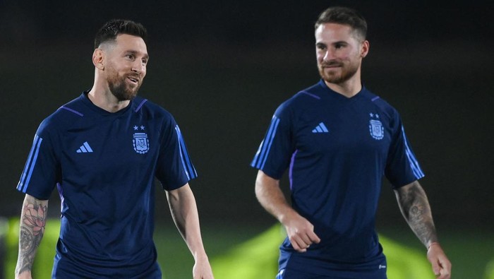 Sekelas Pemain Timnas Argentina Saja Star-Struck Ketemu Messi