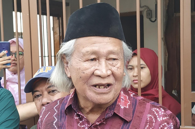 Budayawan Betawi Ridwan Saidi Meninggal Dunia