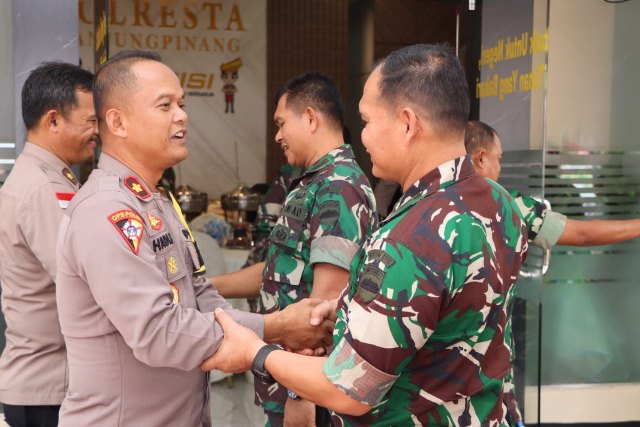 Open House Natal, Kapolresta Tanjungpinang Ingatkan Pentingnya Pererat Silaturahmi
