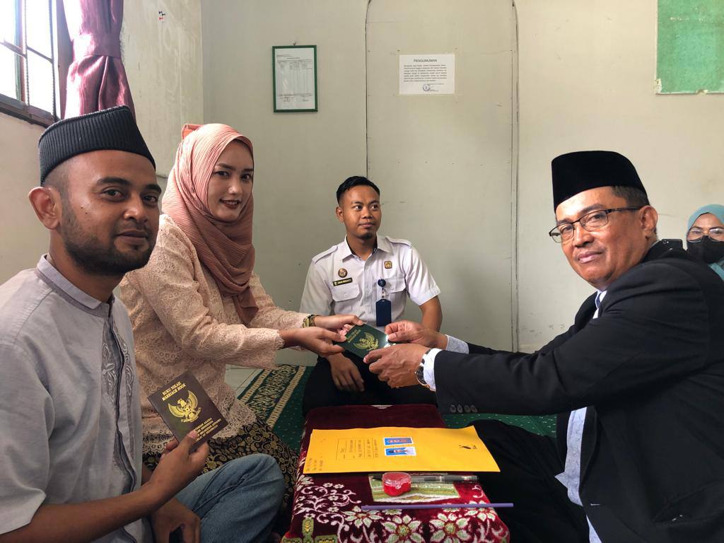 Tahanan Kasus Narkotika Nikahi Gadis Pujaan di Rutan KarimunÂ 