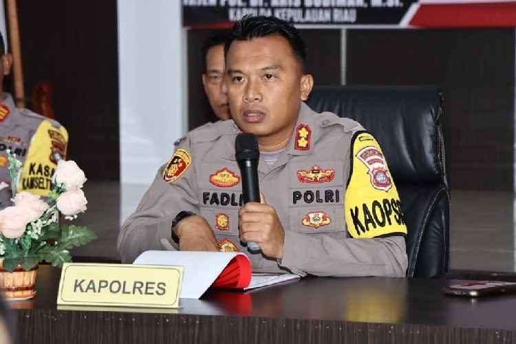 Tingkat Kriminal di Lingga Menurun, Kecelakaan dan Pelanggaran Lalulintas Meningkat Sepanjang 2022
