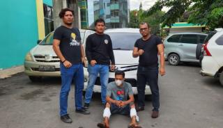 Bandit Pembobol Toko di Batam Tak Berkutik Ditembak Polisi, Diringkus di Kampar