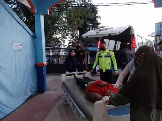 Pengendara Vixion di Dabo Singkep Meninggal Dunia Tabrak Pohon di Tikungan Sekitaran Bandara