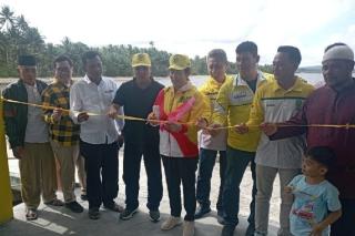 Resmikan Pasar Ikan di Kelanga, Berikut Daftar Pembangunan Lewat Aspirasi Cen Sui Lan di Natuna