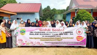 Peringati Hari Ibu, IBI Lingga Hadirkan Dokter Spesialis Kandungan Periksa Ibu Hamil di Lingga Timur