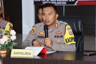 Tingkat Kriminal di Lingga Menurun, Kecelakaan dan Pelanggaran Lalulintas Meningkat Sepanjang 2022