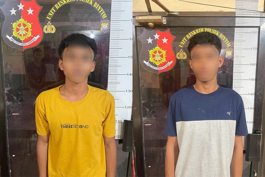 Dua Maling Motor Diringkus Polisi di Tanjungpinang, Barang Curian Dijual Jadi Besi Tua