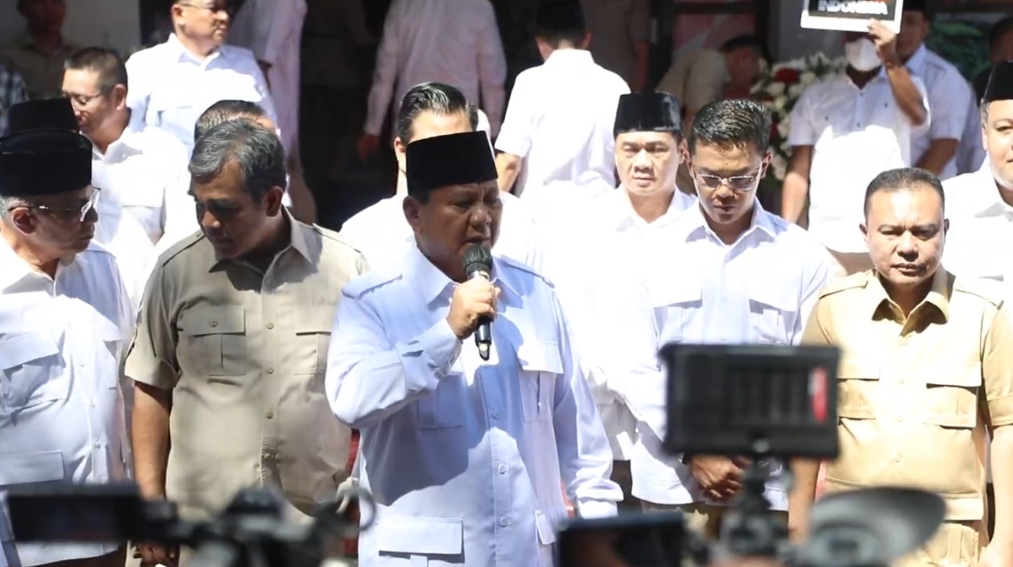 Resmikan Kantor Pemenangan, Prabowo: Kita Terbuka dan Siap Bekerja Sama dengan Siapapun