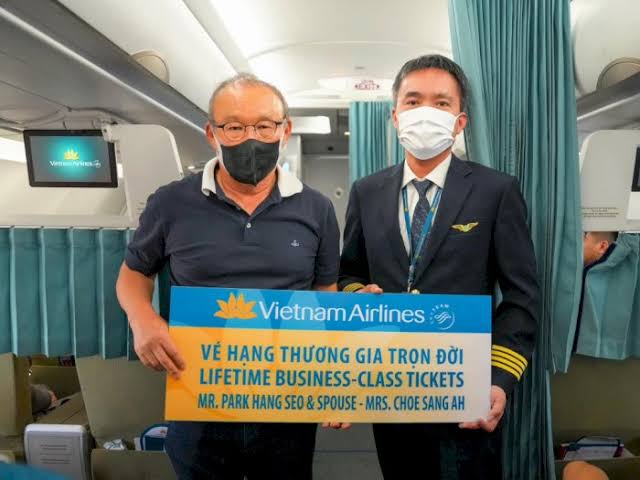 Berpisah dengan Vietnam, Park Hang Seo Dapat Hadiah Terbang Gratis Seumur Hidup