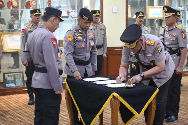 Dilantik Kapolri, Irjen Pol Tabana Bangun Resmi Jabat Kapolda Kepri