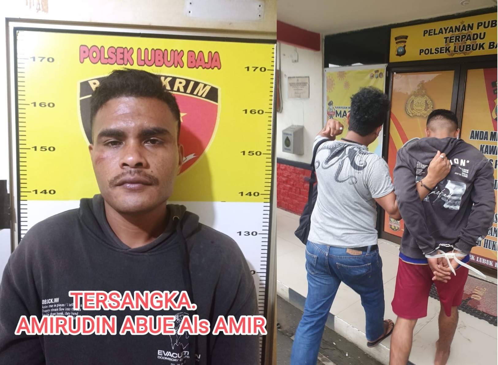Pelaku Pembobolan Kos-Kosan di Blok II Lubuk Baja Diringkus Polisi