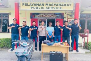 Polisi Ringkus Pria Spesialis Pembobol Kotak Amal Belasan Masjid di Karimun