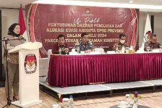 KPU Kepri Uji Publik Penetapan Dapil dan Alokasi Kursi DPRD, Komposisi Kursi Batam Berubah