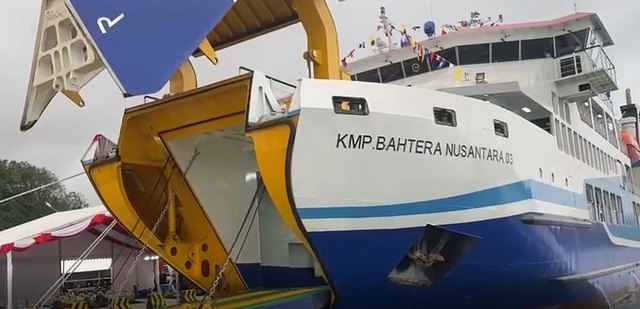 Roro KMP Bahtera Nusantara 03 Siap Layari Rute Kepri- Kalimantan