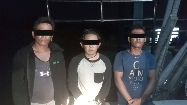 Prajurit TNI AL Ringkus Tiga Maling Mesin Tempel Kapal di Batam