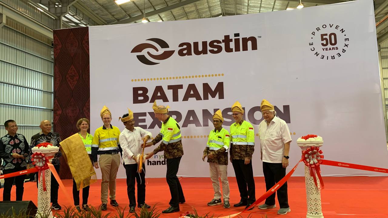 Austin Engineering Indonesia Ekspansi di Batam Dengan Total Investasi Sebesar 6 Juta Dollar Australia