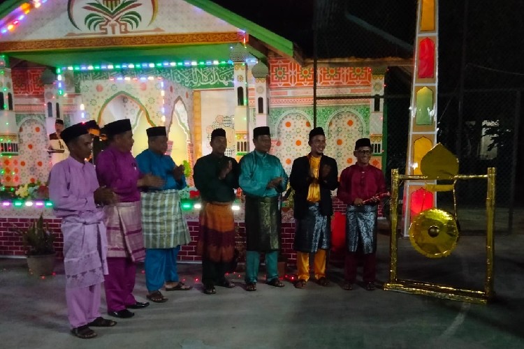 Puluhan Peserta Meriahkan STQ X Tingkat Desa Duara di Lingga