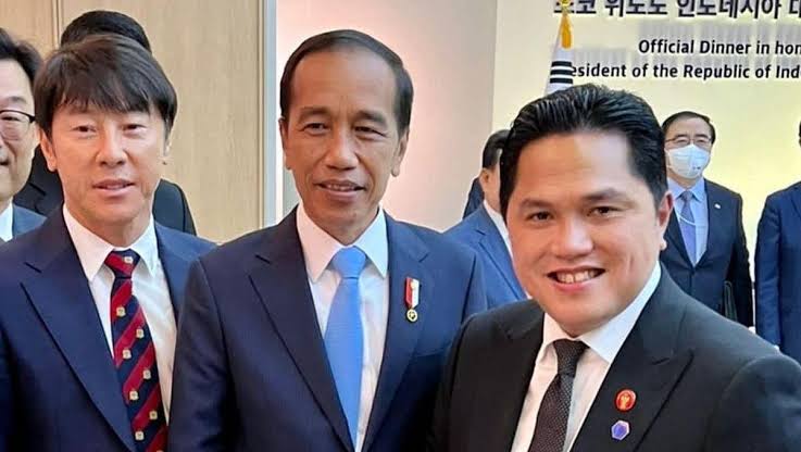 Shin Tae-yong Dukung Erick Thohir Berantas Mafia Bola di Indonesia