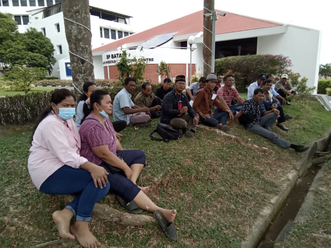 Was-was Kena Gusur Pelebaran Jalan, Puluhan Warga Baloi Kolam Datangi BP Batam