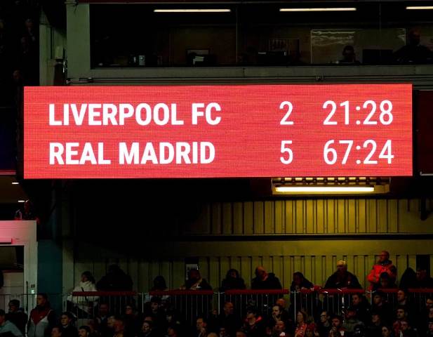 Hasil Liga Champions: Liverpool Hancur Lebur Dibantai Real Madrid 2-5