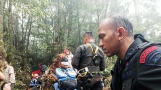 Kopilot dan ADC Kapolda Jambi Berhasil Dievakuasi dari Hutan Kerinci