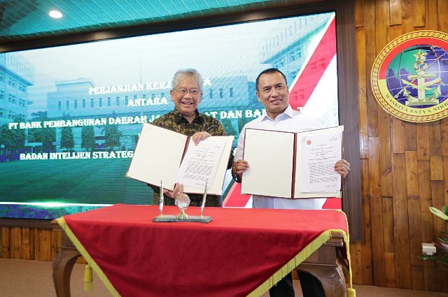 bank bjb Kolaborasi dengan BAIS Tingkatkan Kualitas SDM dan Layanan Perbankan