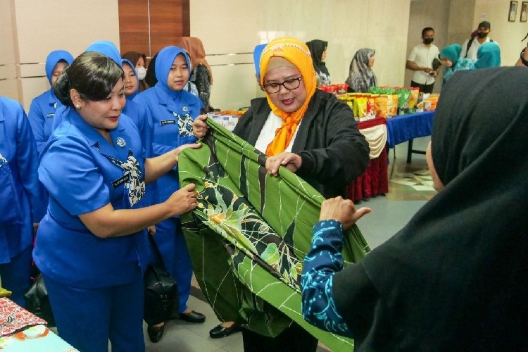 Marlin Ungkap Pentingnya Silaturahmi saat Terima Kunjungan Jalasenastri Korp Marinir