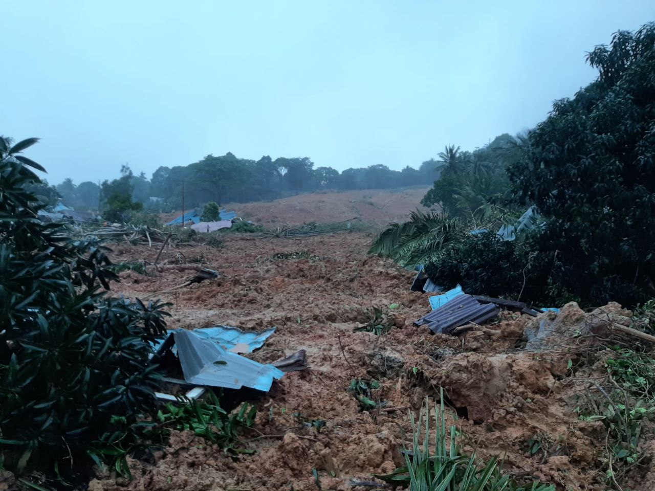 Bupati Natuna: Longsor Menyapu Desa di Kaki Bukit Itu saat Warga Goro Usai Banjir
