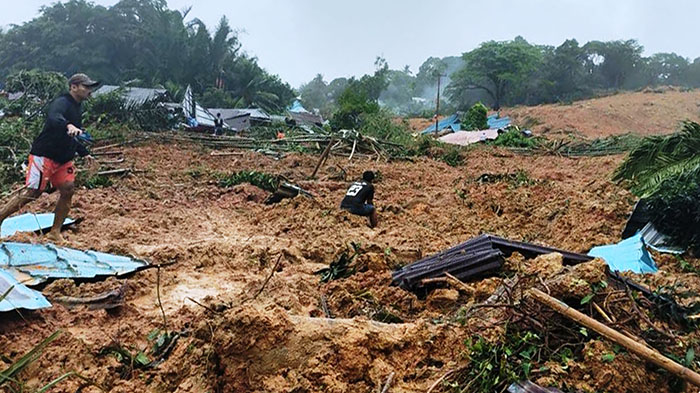 Faktor Cuaca Jadi Kendala Pemulihan Listrik dan Komunikasi di Lokasi Longsor Natuna 