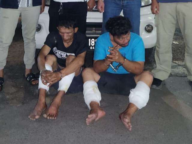 Dua Pria Pembobol Rumah di Batam Keok Ditembak Polisi
