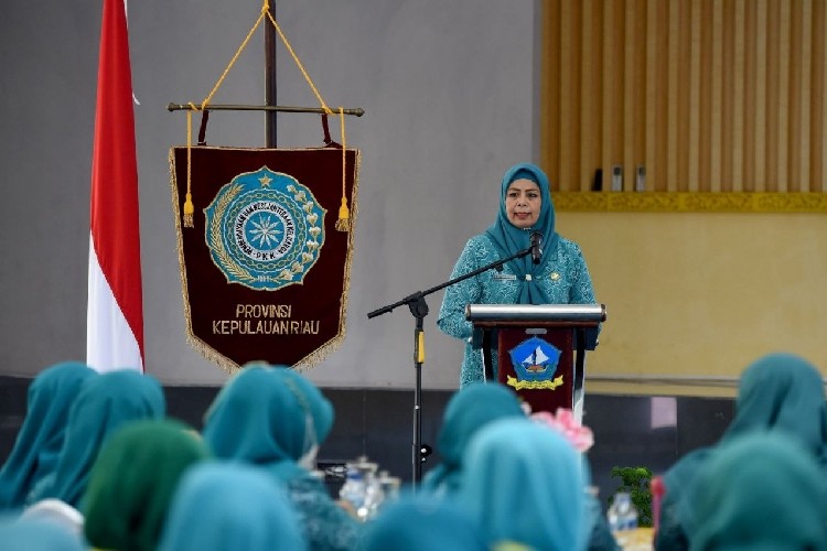 Dewi Ansar Minta TP-PKK Bintan Optimalkan 10 Program Pokok PKK hingga Tingkat Desa