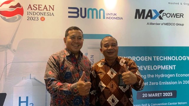PLN Batam Kolaborasi dengan Maxpower Bahas Teknologi Energi Bersih Berbasis Hidrogen