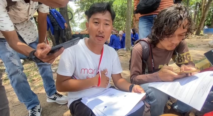 Sejumlah Mahasiswa Terluka saat Unjuk Rasa Ricuh di Depan Mapolresta Barelang