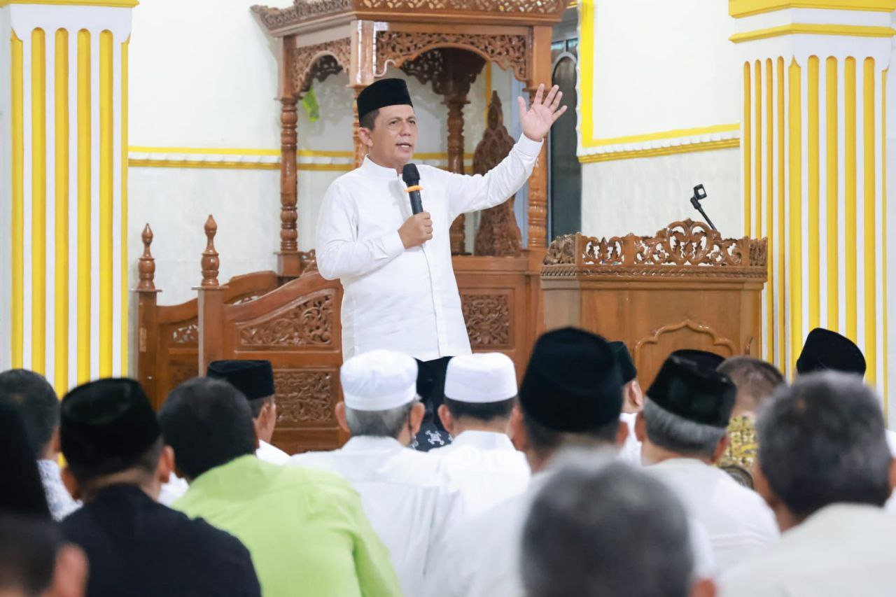 Safari Ramadhan di Masjid Hidayatullah Tanjungpinang, Ansar: Puasa Melatih Kesederhanaan