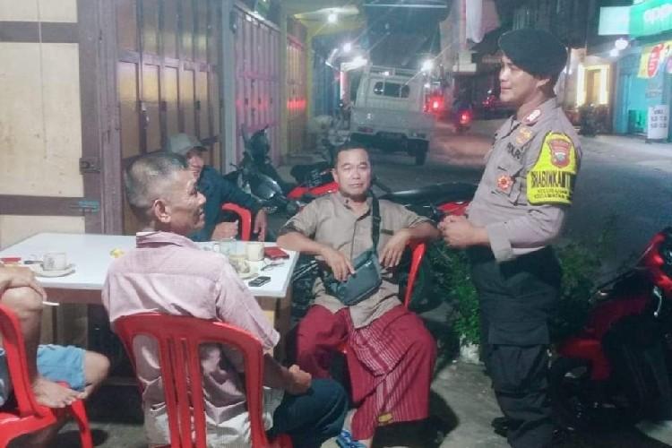 Berikan Rasa Aman saat Ramadan, Polisi di Lingga Rutin Gelar Patroli Malam