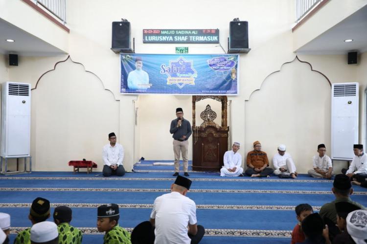 Safari Ramadhan ke Masjid Saidina Ali, BP Batam Jaga Silaturahmi di Bulan yang Suci