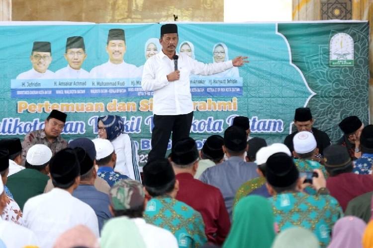 Wujudkan Batam Modern, Rudi Tak Lupa Teguhkan Visi Madani