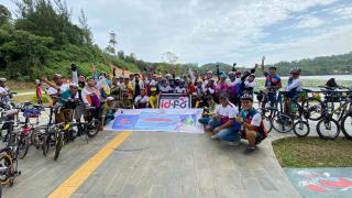 Batam Folding Bike - BP Batam "Gobar" Road to Jamselinas XII