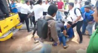 Kasat Reskrim Sesalkan Kericuhan Mahasiswa dan Aparat di Depan Mapolresta Barelang