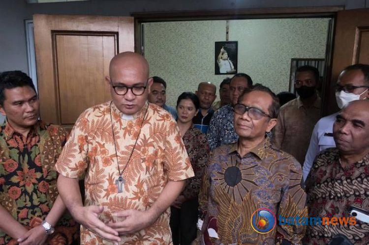 Investigasi di Batam, Mahfud MD: Instansi Pemerintah dan Swasta di Batam Terlibat Jaringan Perdagangan Orang