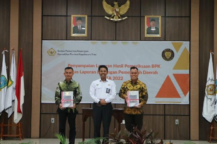 Pemkab Lingga Raih Opini WTP 6 Kali Berturut Sejak 2018