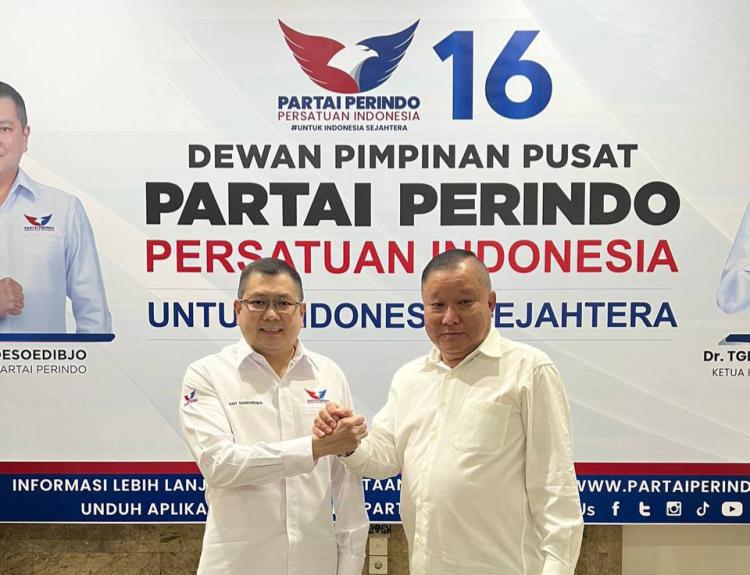 Ketemu Hary Tanoe, Politikus NasDem Lik Khai Gabung ke Perindo?