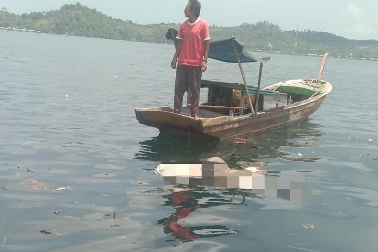Mayat Tanpa Kepala Ditemukan Nelayan Terapung-apung di Perairan Cempa Lingga